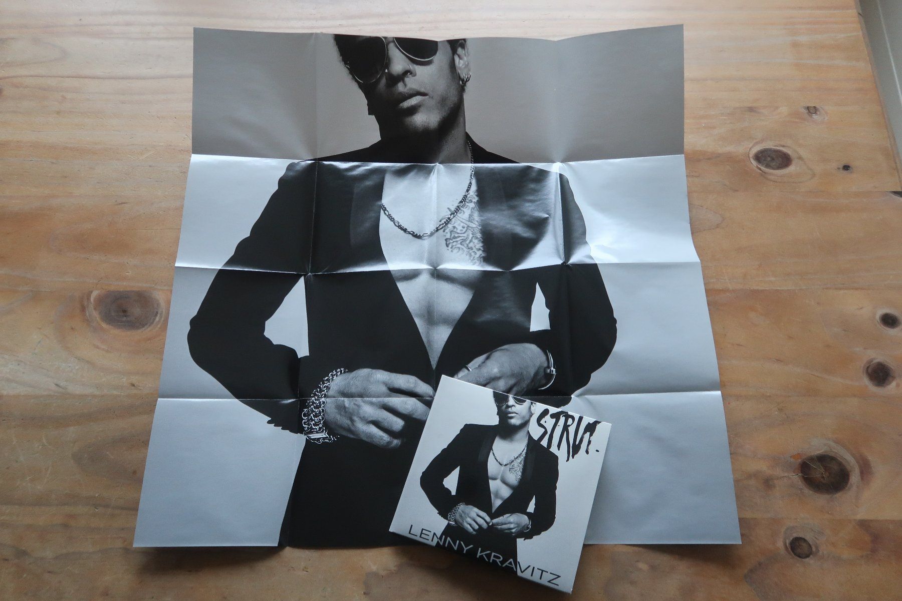 CD: LENNY KRAVITZ - STRUT - mit POSTER - CD – Usato da Basel venduto da Patiscat 4
