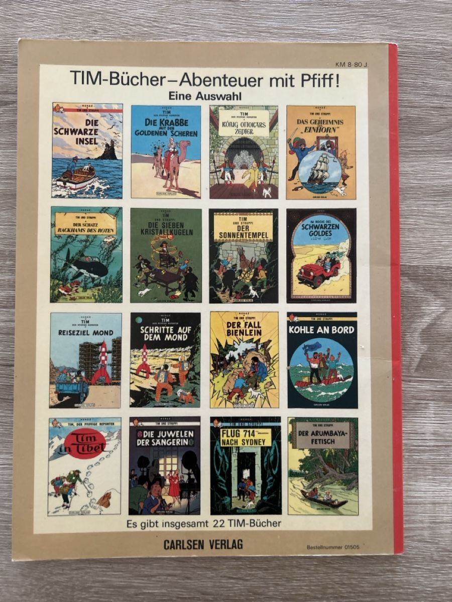 Fumetti: Tim und Struppi - Die Zigarren des Pharaos – Usato da Pully venduto da Artinka 1