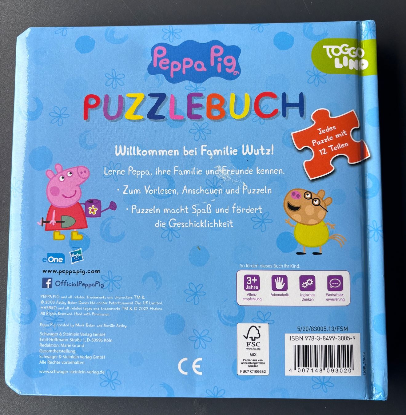 Bücher: Peppa Pig Puzzle Book with 4 Puzzles – Gebraucht aus Brugg AG von tsannen 1