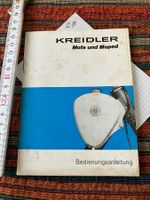 Kreidler Mofa und Moped Bedienungsanleitung