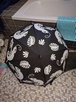 Regenschirm mit Chamäleon-Motiv, Top Zustand