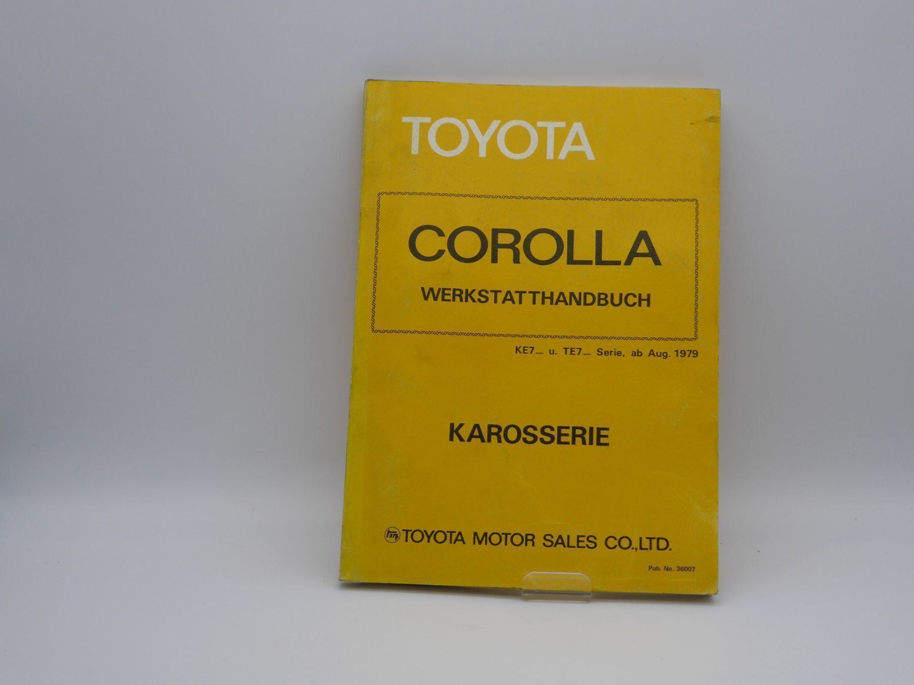 Libri: Toyota Corolla Werkstatthandbuch – Usato da Safenwil venduto da efclassics