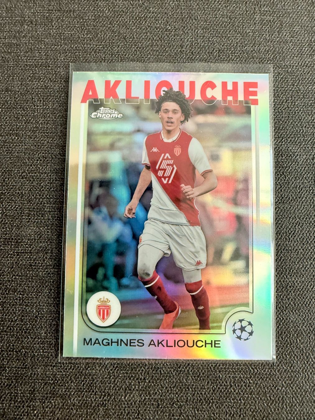 Topps Sammelbilder & Trading cards: Topps Maghnes Aklioiche  AS Monaco – Gebraucht aus Burgdorf von Sports_Cards_3400