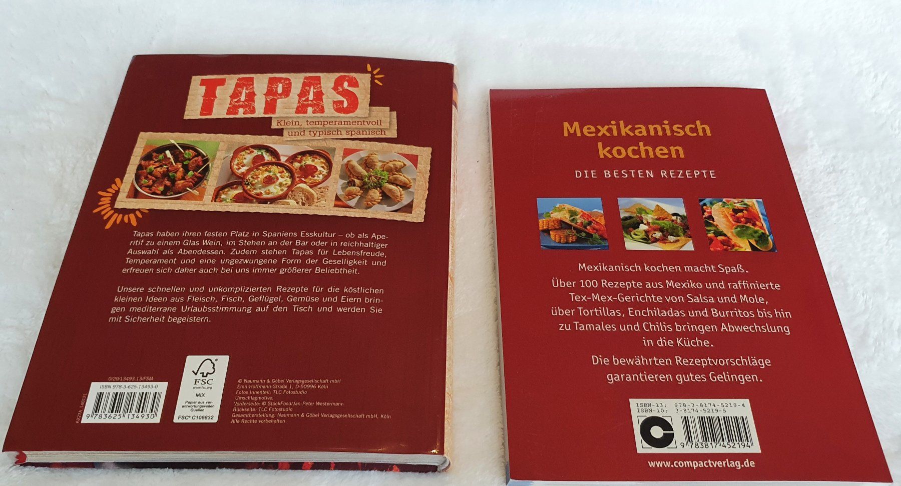 Libri: Kochbücher: Tapas und Mexikanisch kochen – Nuovo (secondo la descrizione) da Auw venduto da beretta1966 1
