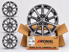 RONAL R60 Alufelgen 16 Zoll 5×114.3 Satz 4 Stück