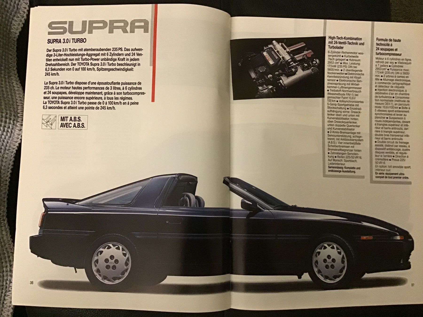 Toyota Dokumente: Toyota Programm Verkaufsprospekt 1989 – Gebraucht aus Scherzingen von Starseller62 7
