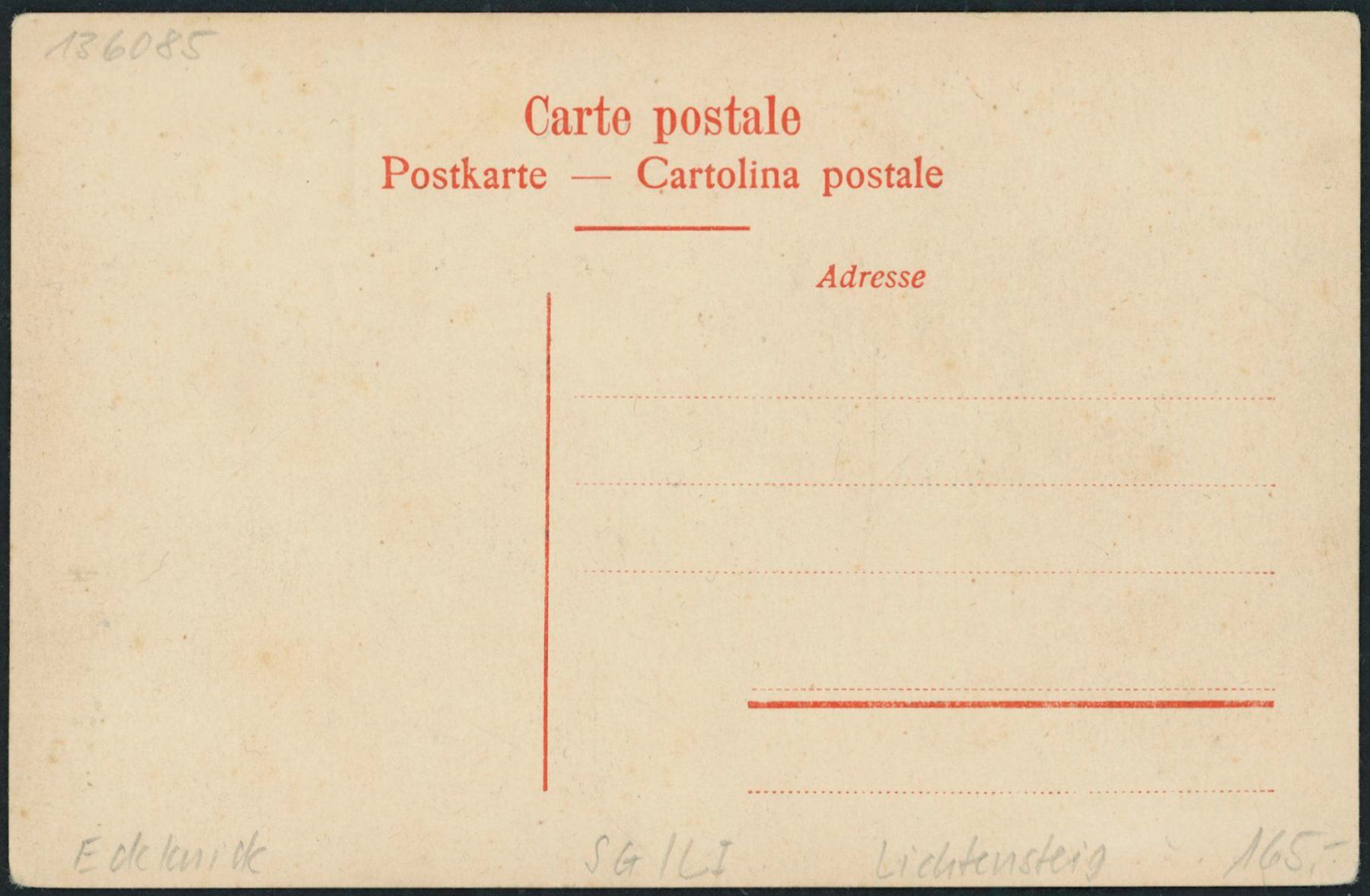 Cartoline postali: SG Lichtensteig – Nuovo (secondo la descrizione) da Schindellegi venduto da leecollect 1