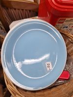 Vintage Essteller, hellblau, oder Dessertteller genannt 20cm