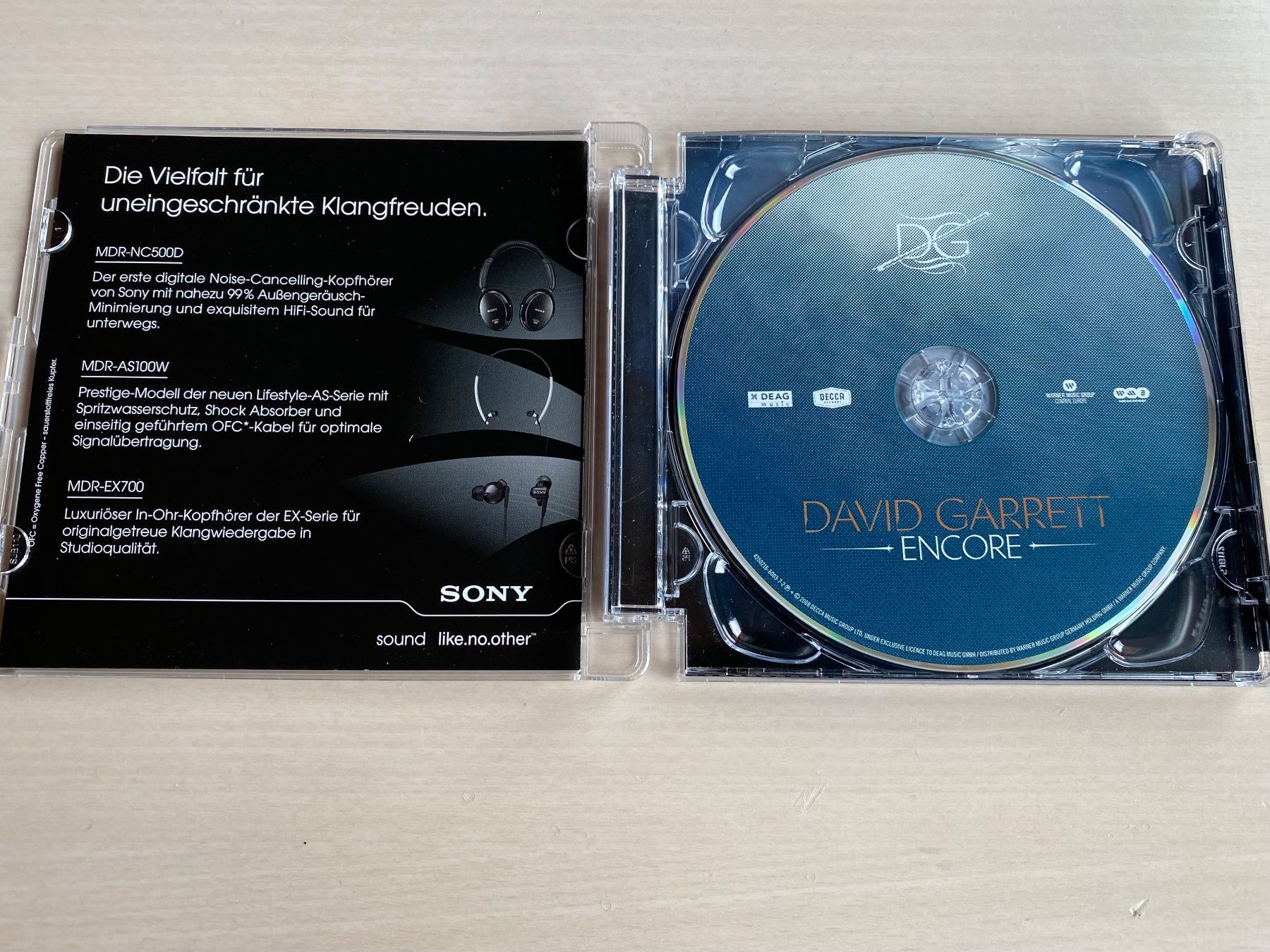 CDs: David Garrett - Encore – D'occasion à Oberried Brienz par Chyara 2