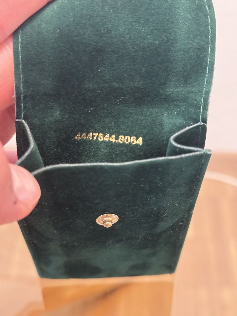 Scatole porta orologi: 2x Rolex Travelbag dunkelgrün Samt – Nuovo (secondo la descrizione) da Schlieren venduto da LaLuxaZurich 1