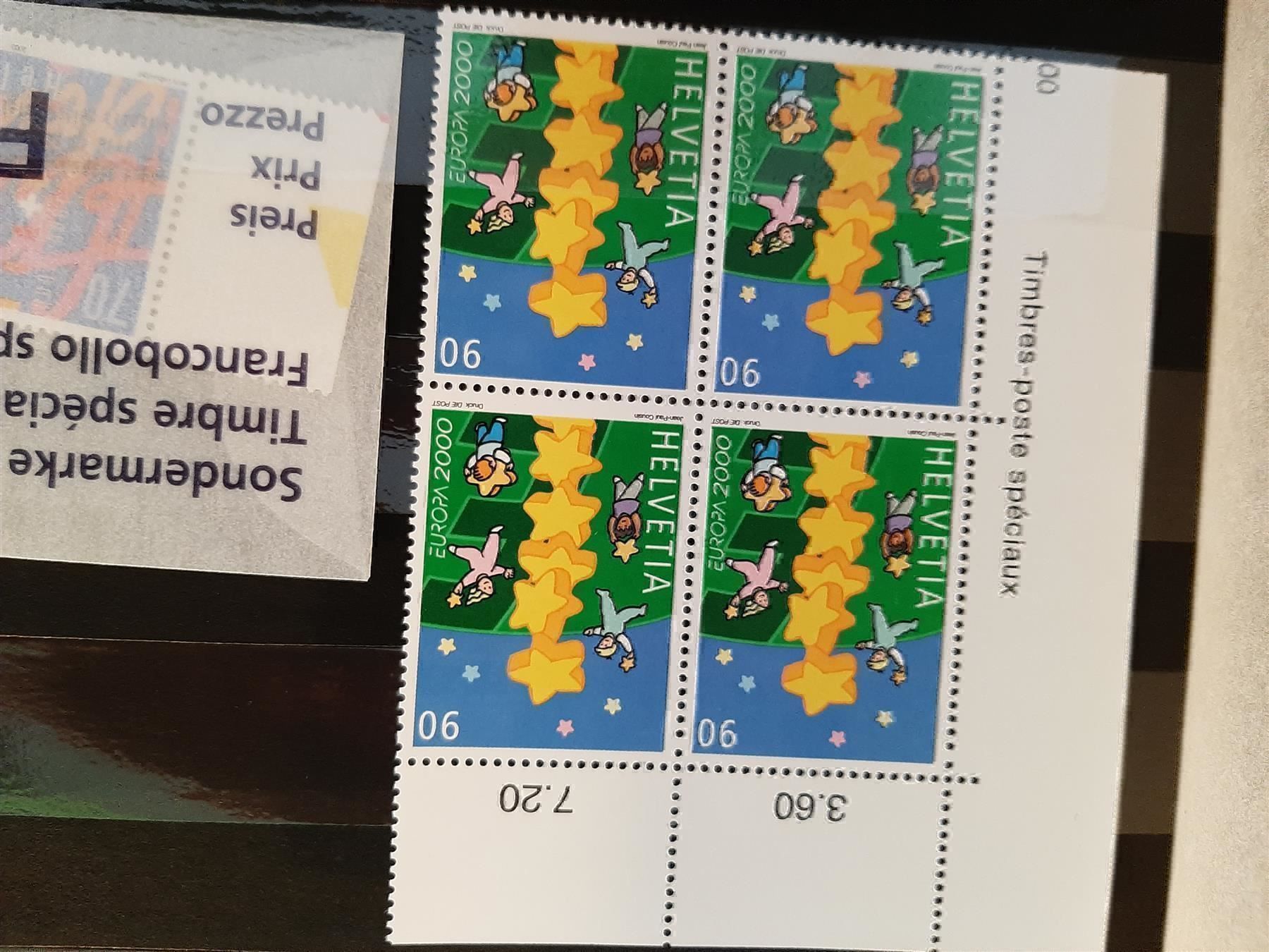 Tous les timbres: 2000 Diverse Briefmarken  Postfrisch – Neuf (Voir description) à Affoltern am Albis par Andrezc 4