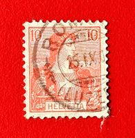 HELVETIA 104 VOLLSTEMPEL ROMOOS LUZERN 1908