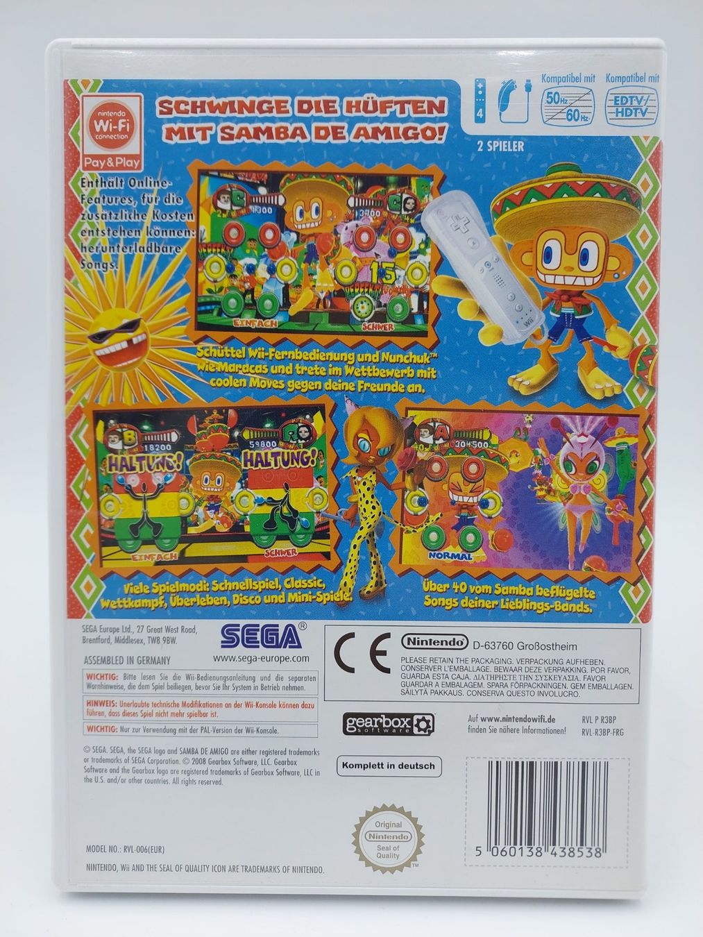 Nintendo Giochi: Samba de Amigo, Nintendo Wii – Usato da Wil SG venduto da Donaldus 1