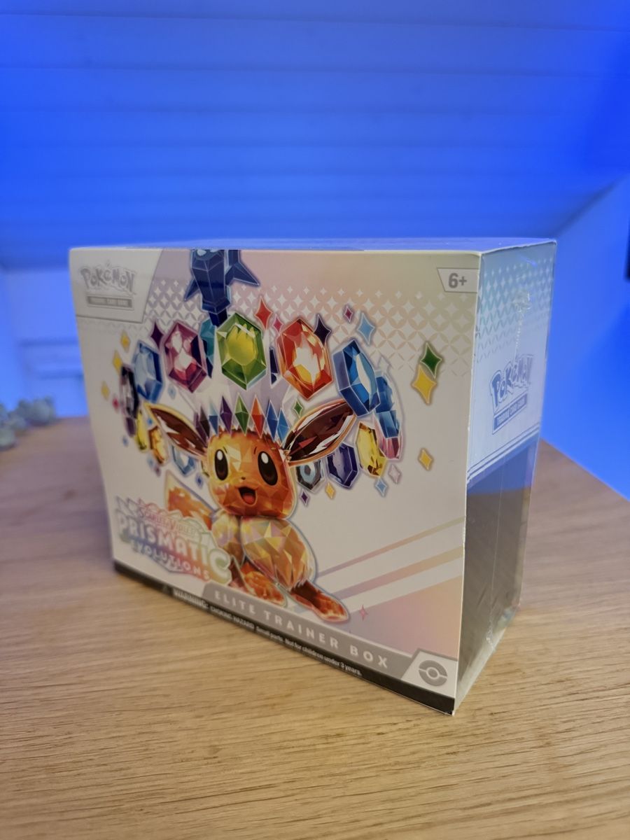 Spiele: Pokemon Prismatic Evolutions Elite Trainer Box EN – Neu und originalverpackt aus Wimmis von Romrom95 2