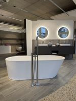 Badewanne Pearl Oval weiss matt ( Listenpreis 5‘585.-)