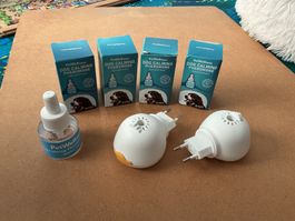 ANIMAUX : LOT 2 diffuseurs de phéromones + 5 recharges  NEUF