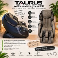 Massagesessel Taurus Wellness XL grau schwarz gepflegt