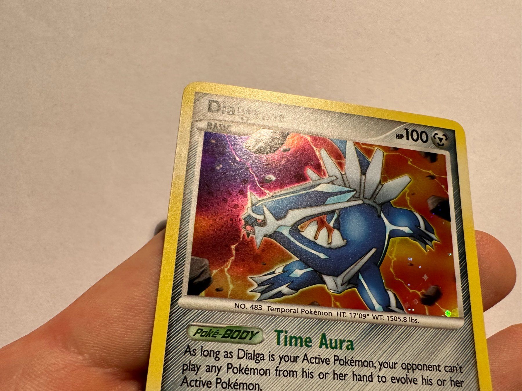 Pokémon Carte collezionabili: Dialga holo Platinum Base EN – Usato da Hagendorn venduto da Pokecollectorch 2
