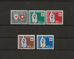 SUISSE Pro Patria 1957 Neuf **