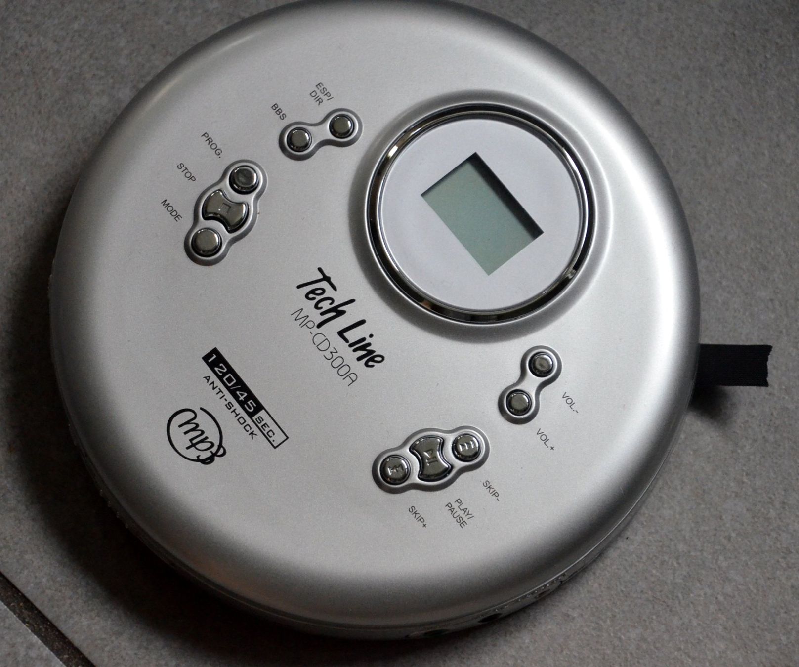 Tragbarer Mediaplayer: Discman Techline MP-CD 300A – Gebraucht aus Collonges von arashee 2