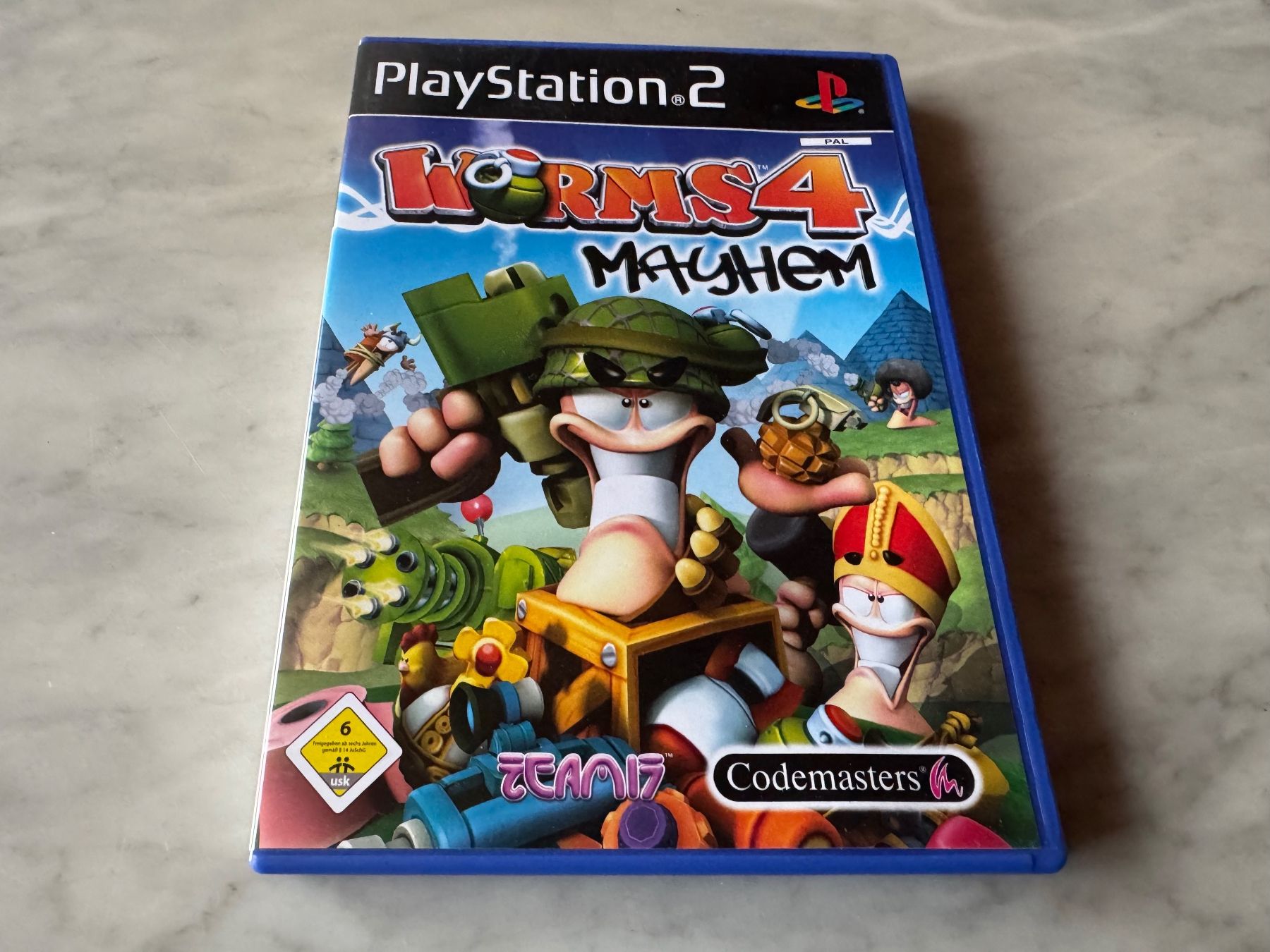 Sony Giochi: WORMS 4 MAYHEM SPIEL FÜR PS2 – Usato da hägendorf venduto da twilightprincess