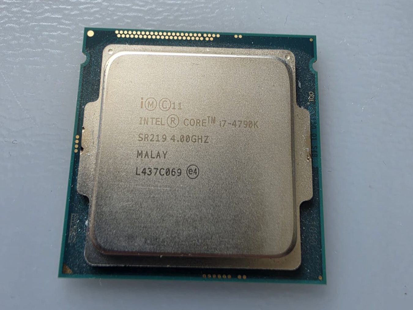 Intel Composants électroniques: Intel Core I7-4790K – D'occasion à Feusisberg par luk_5zkg