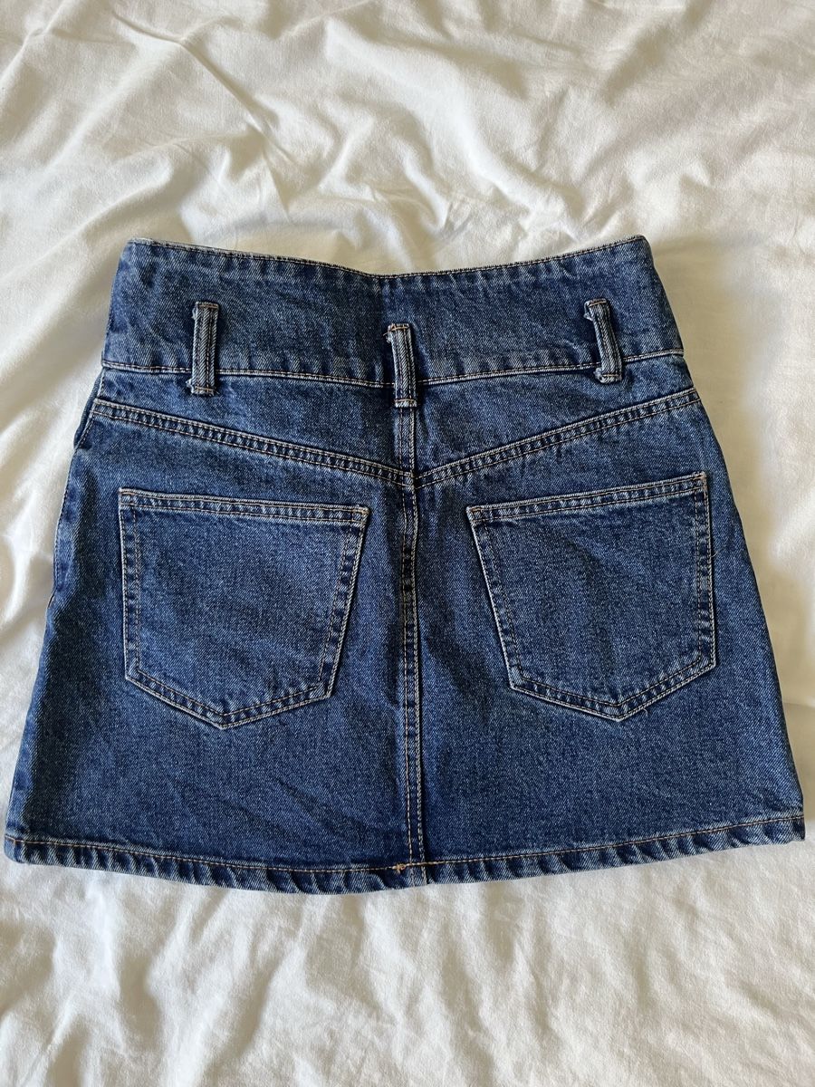 Gonne: Jeansrock Grösse M – Nuovo (secondo la descrizione) da Liebefeld venduto da randvollesglas 1