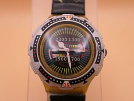 Swatch Scuba 200 "RATRACK" SDK133, 1998, neue Batterie