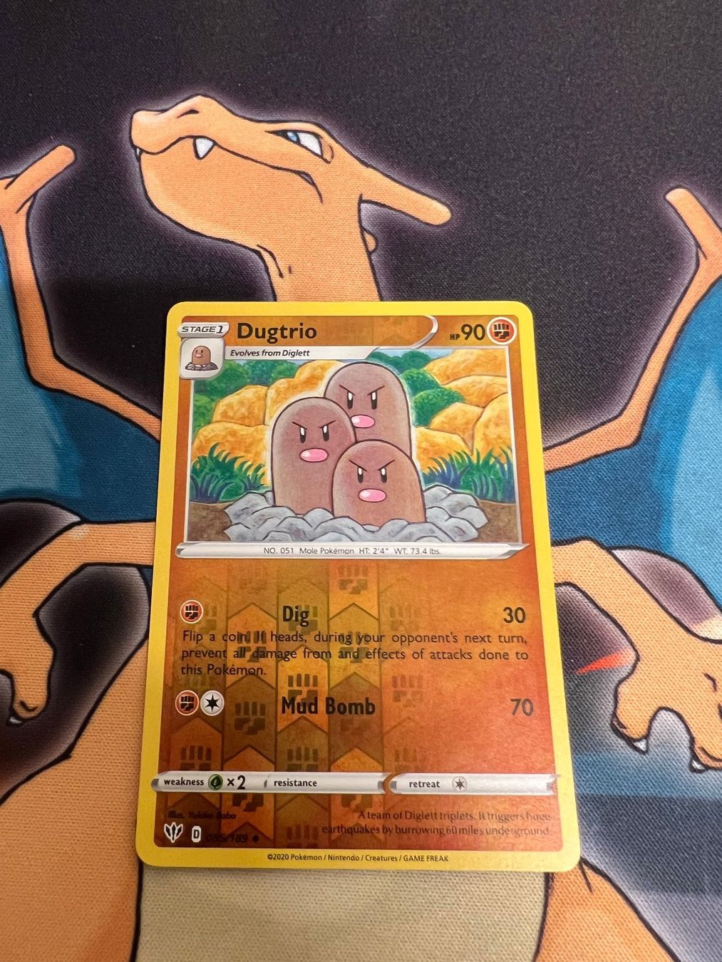 Pokémon Carte collezionabili: Dugtrio (DAA 85) - Reverse Holo - Darkness Ablaze – Nuovo (secondo la descrizione) da Bülach venduto da Pfrenzel