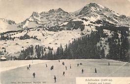 Adelboden (BE) – Eisbahn und der Lohner