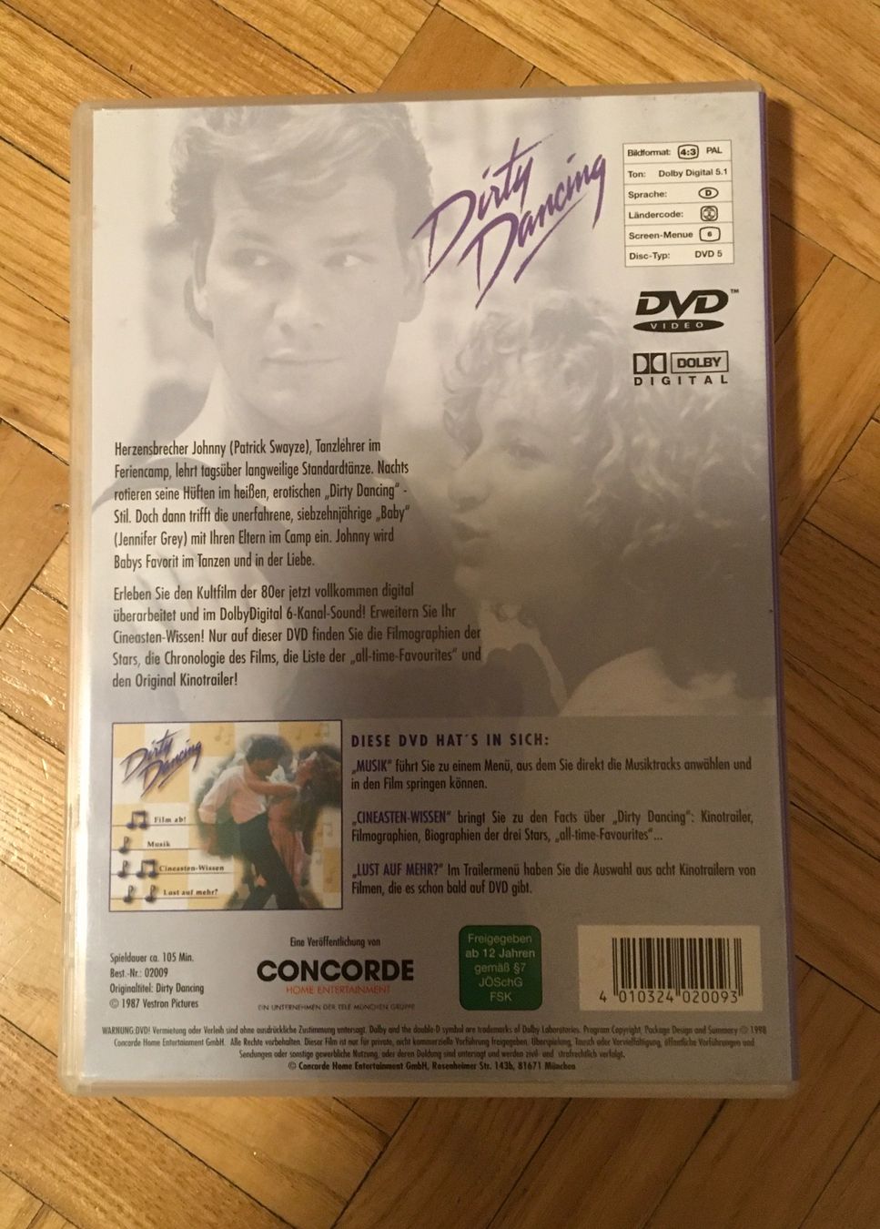 Tutti i DVDs: Dirty Dancing – Usato da Urdorf venduto da mat_8hvl 1