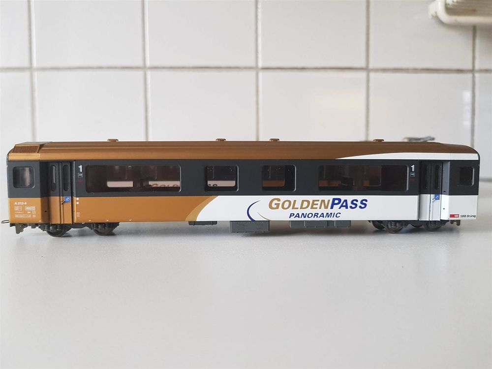 BEMO 8-tlg SBB Personenzug "GoldenPass" | Kaufen Auf Ricardo