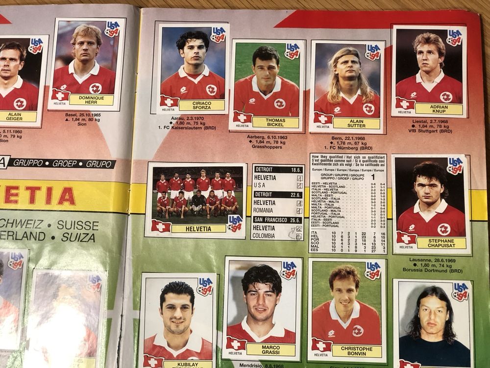 Mc Donalds Fussball World Cup USA 1994 Switzerland Pin RAR (Neu (gemäss