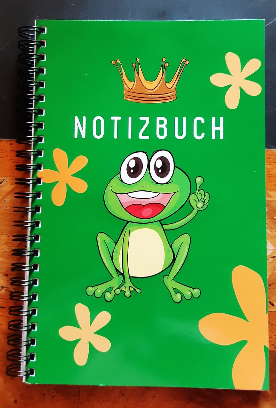 Blocs de correspondance: Notizbuch "Fröhlicher Frosch" – Neuf (Voir description) à Doppleschwand par Sandrafritz