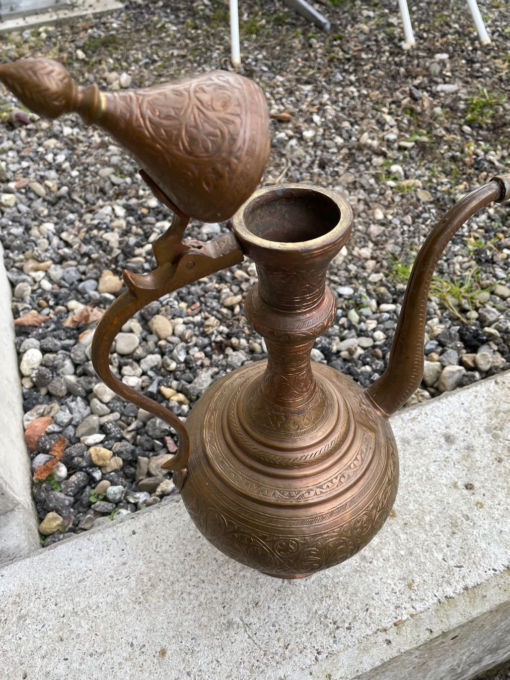 Teiere: Kanne antik, Höhe 42 cm – Usato da Wyssachen venduto da Hahe89 2
