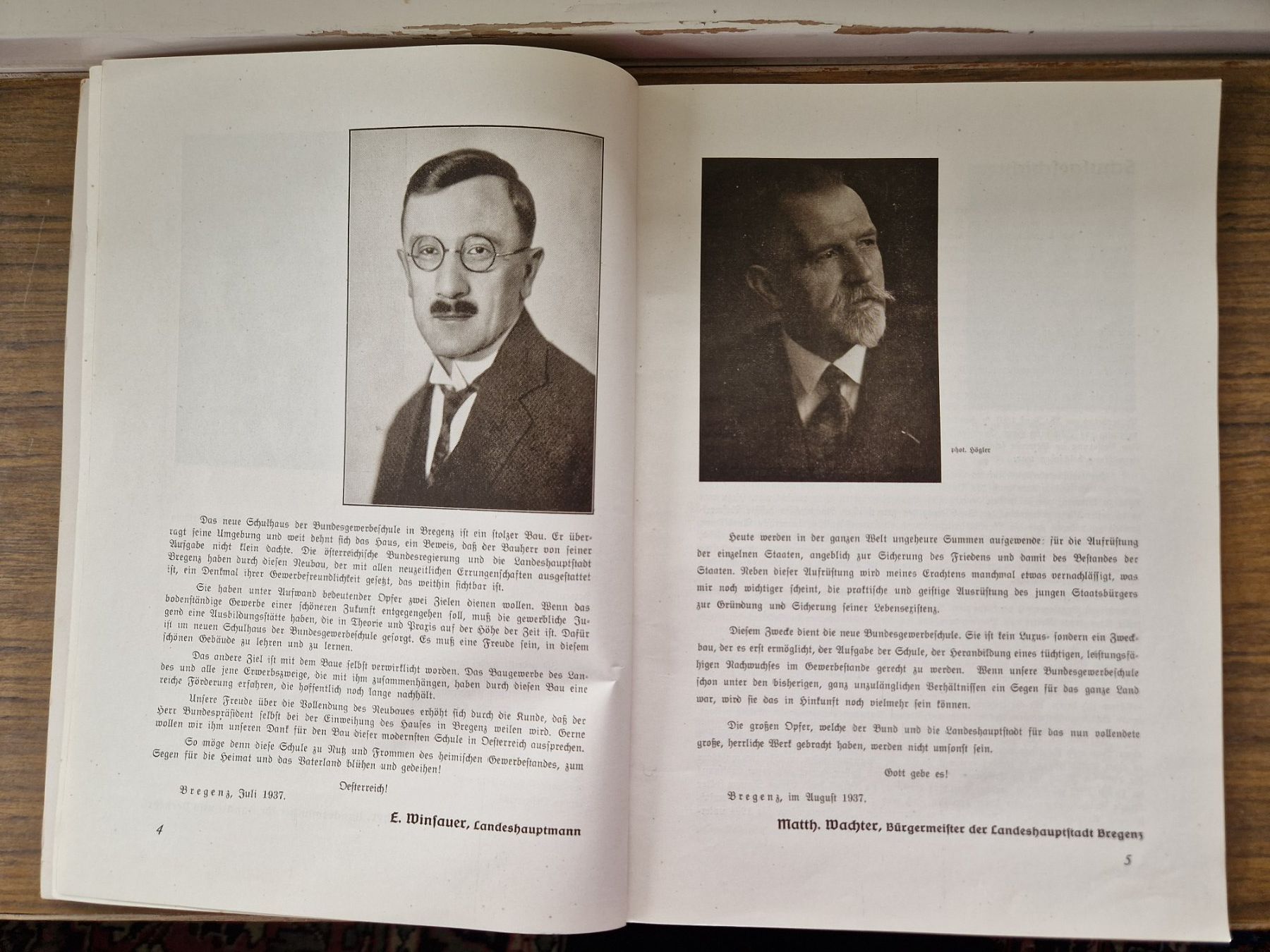 Libri: Bundesgewerbeschule Bregenz 1937 – Usato da Mörschwil venduto da aik_x8mc 3