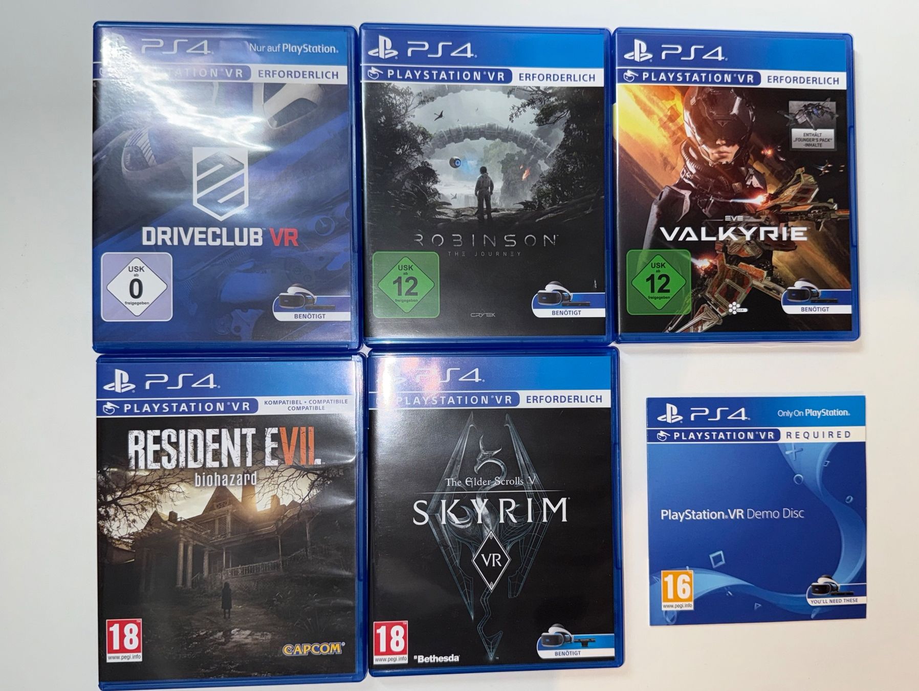 Sony Casque VR: Playstation VR Version 1 Bundle mit Spielen – D'occasion à Malters par myr_r8cc 1