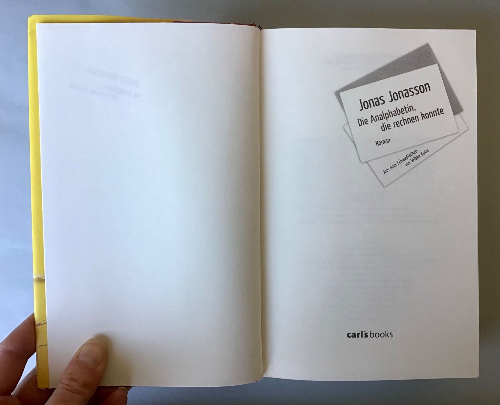 Bücher: Die Analphabethin, die rechnen konnte – Gebraucht aus Bubendorf von Alpenheidi 3