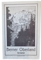 Broschüre Panoramakarte Berner Oberland