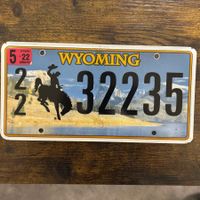 🇺🇸 U.S. Autoschild - Wyoming 32235 - ORIGINAL