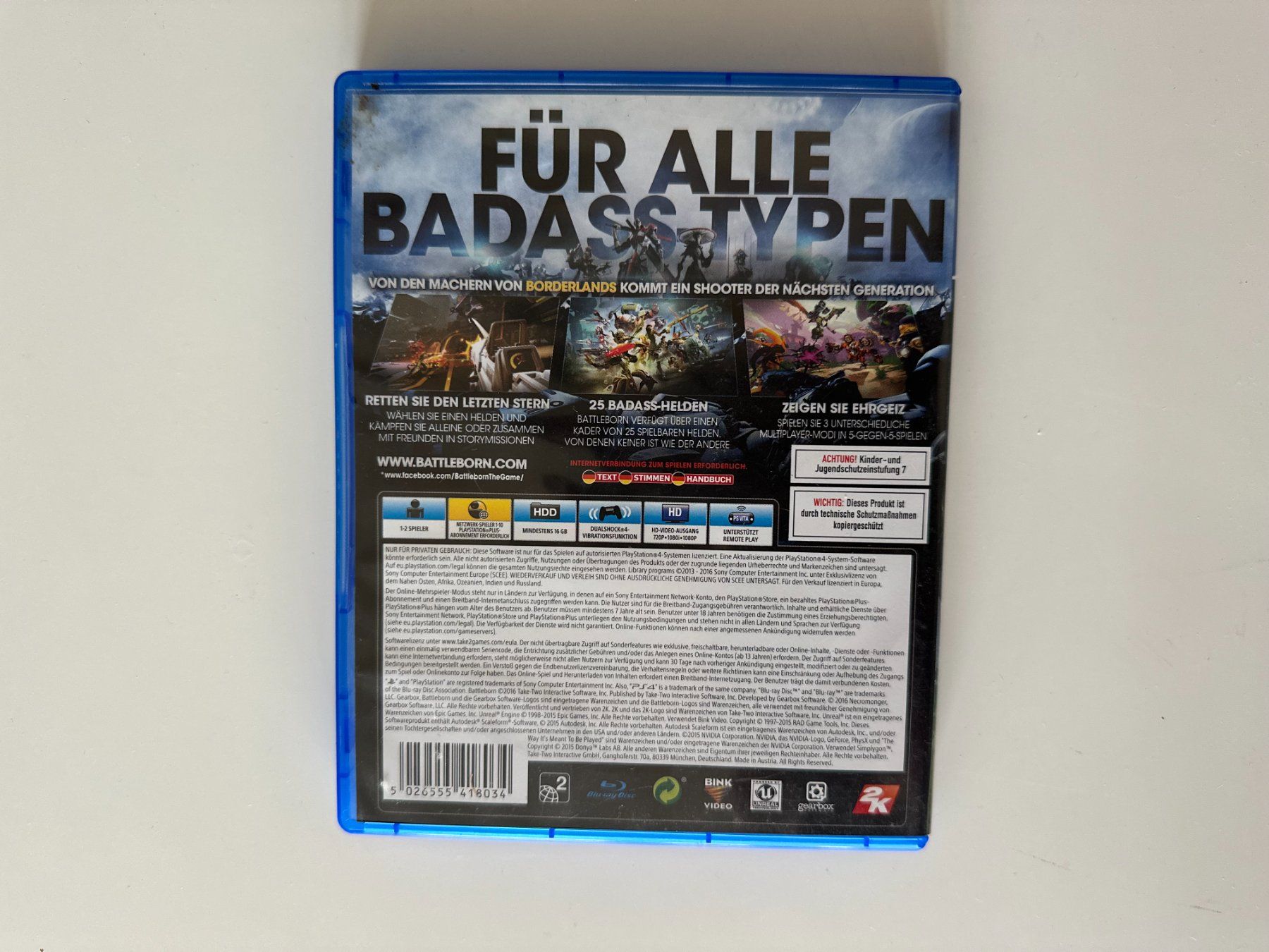 Sony Giochi: Battleborn, Sony Playstation 4, PS4, PS5 – Nuovo (secondo la descrizione) da Couvet venduto da nay_prh5 2