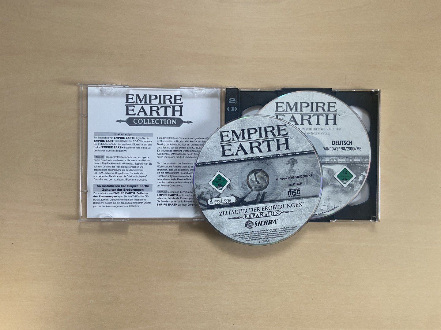 Giochi: Empire Earth Collection (PC) | 2 CDs im Slim-CD-Case – Usato da Niederrohrdorf venduto da mae_f6f9 2