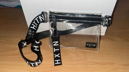 durchsichtige Bauchtasche