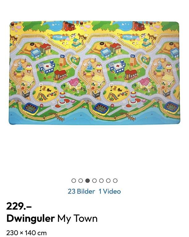 Spielmatte: Dwinguler Spielmatte – Gebraucht aus Niederhasli von punky90