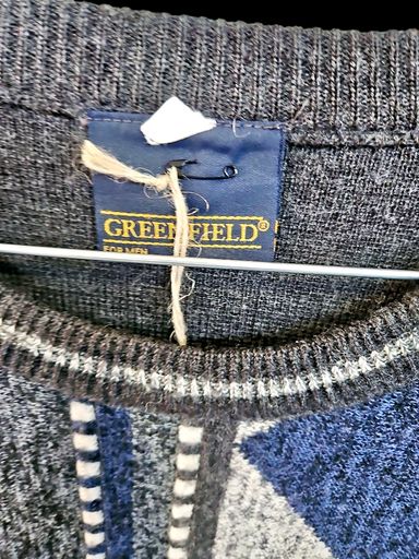 Maglioni & Felpe: Greenfield Herren-Pullover mit geometrischem Muster - Größe – Usato da Zug venduto da vinokilo 4