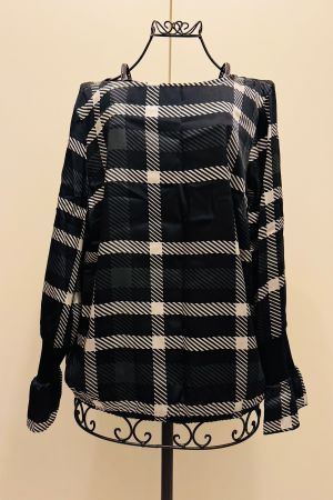Blouse femme MONARI noir/beige, taille 42
