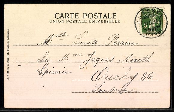 Cartoline postali: AK Chessel, La Place – Usato da Berlin venduto da bartko-reher 1