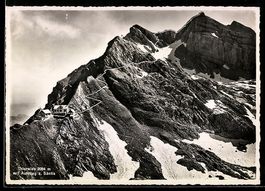 AK Urnäsch, Thierwies, Aufstieg zum Säntis