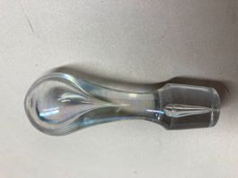 Dekantier Stopfen Kristall Glas, Antik