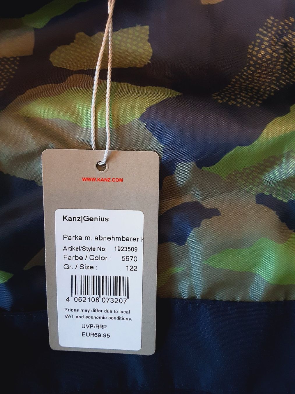 Giacche & Cappotti: Kanz Parka Jungen – Nuovo e nell'imballaggio originale da Glattfelden venduto da Roman2504 5